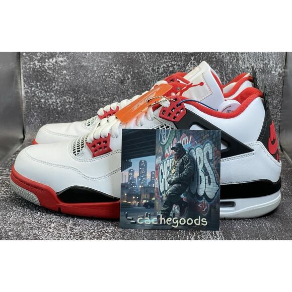 Nike Air Jordan 4 Retro Fire Red (2020) Men\'s Size 11 DC7770-160 w/ Box & Tags main image 7